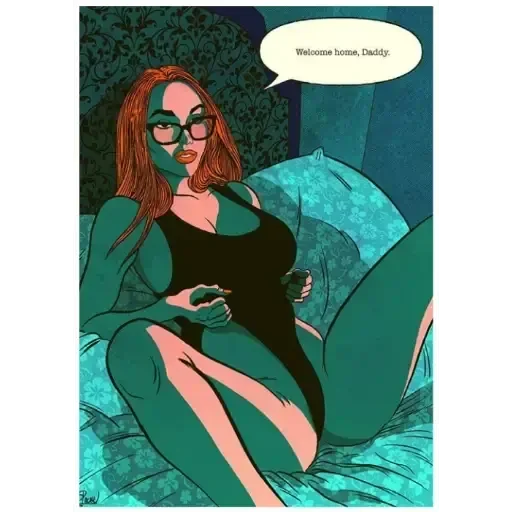😎 Стикер «Hot in colors» для Telegram