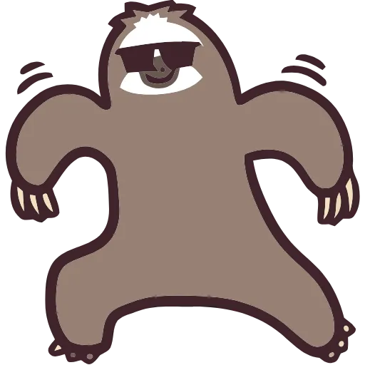 🦥 Эмодзи «Sloth» для Telegram