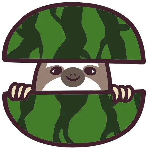 🦥 Эмодзи «Sloth» для Telegram