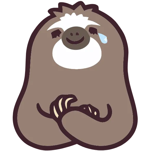 🦥 Эмодзи «Sloth» для Telegram