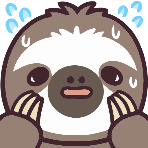 🦥 Эмодзи «Sloth» для Telegram