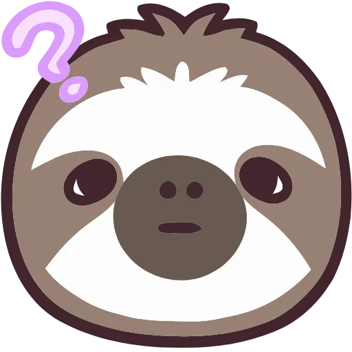 🦥 Эмодзи «Sloth» для Telegram