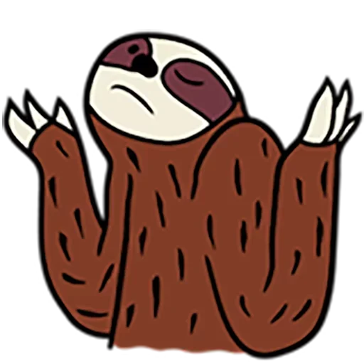 😏 Стикер «Sloth» для Telegram