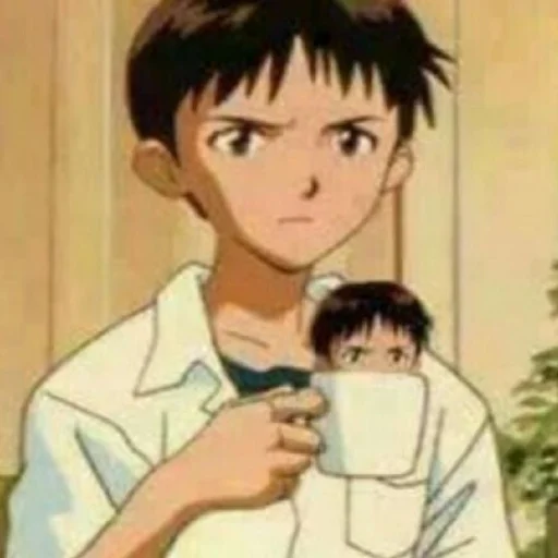 ☕️ Стикер «Evangelion Evangelion» для Telegram