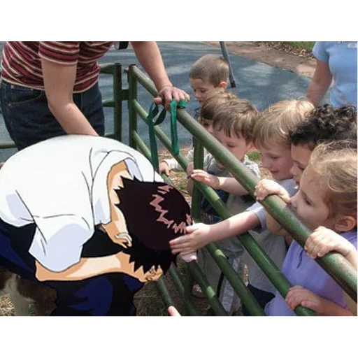 😭 Стикер «Evangelion Evangelion» для Telegram