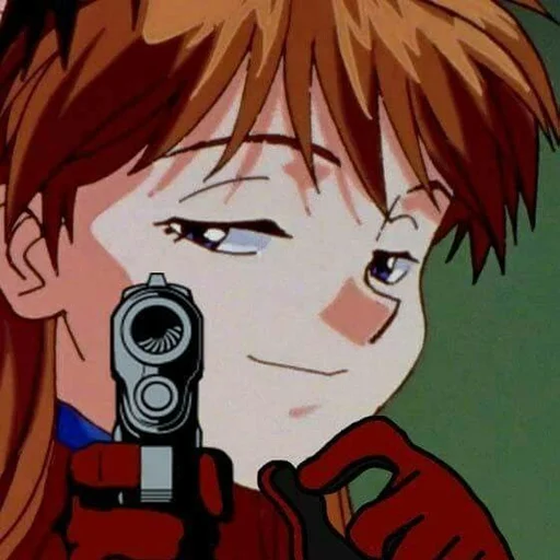 🔫 Стикер «Evangelion Evangelion» для Telegram