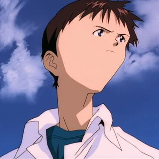 😢 Стикер «Evangelion Evangelion» для Telegram