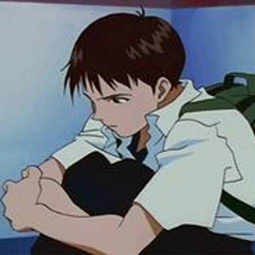 😔 Стикер «Evangelion Evangelion» для Telegram