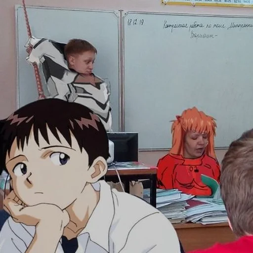 ✍️ Стикер «Evangelion Evangelion» для Telegram