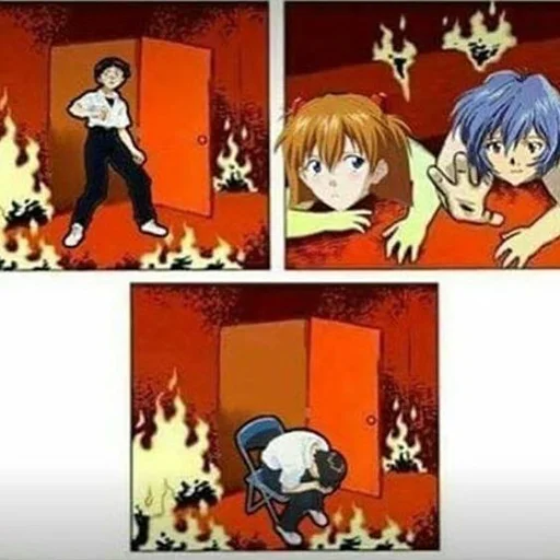 🔥 Стикер «Evangelion Evangelion» для Telegram