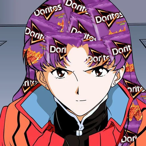 🥔 Стикер «Evangelion Evangelion» для Telegram