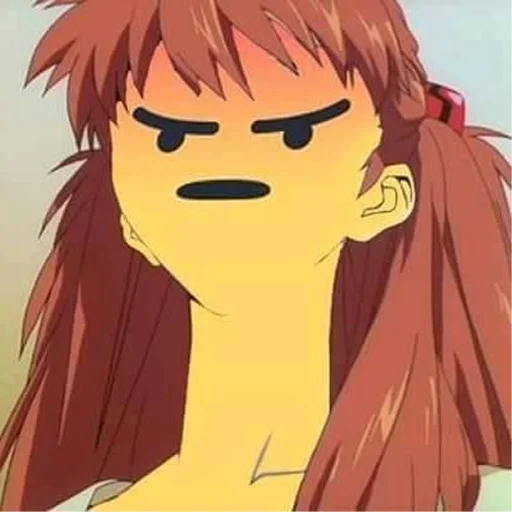 🙁 Стикер «Evangelion Evangelion» для Telegram