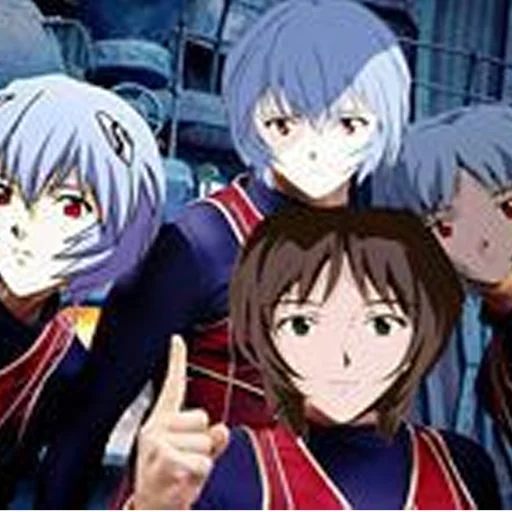 👽 Стикер «Evangelion Evangelion» для Telegram