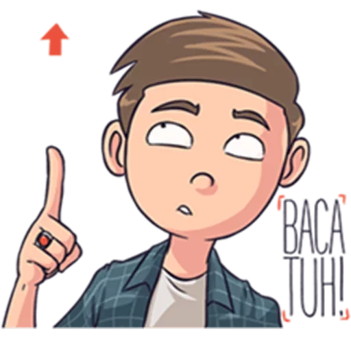 😮 Стикер «sticker "Kekinian" Arrange» для Telegram