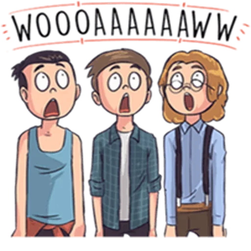 😮 Стикер «sticker "Kekinian" Arrange» для Telegram