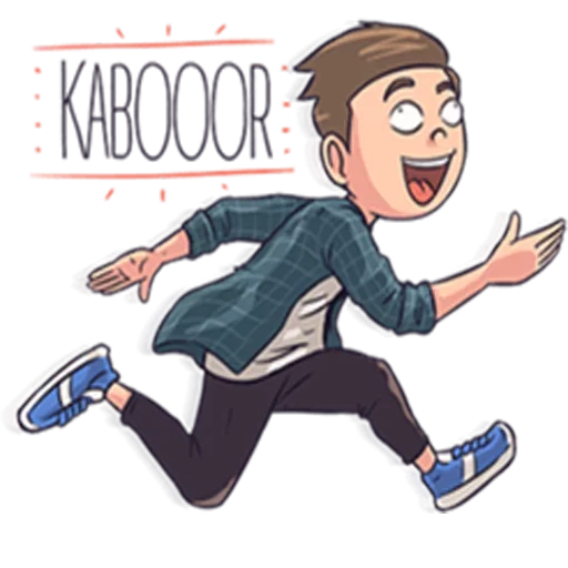 🏃‍♂ Стикер «sticker "Kekinian" Arrange» для Telegram