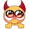 Стикер 39 cursed emoji