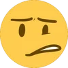 Стикер 14 cursed emoji