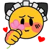 Стикер 60 cursed emoji