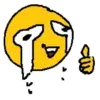 Стикер 5 cursed emoji