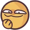 Стикер 41 cursed emoji