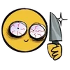 Стикер 32 cursed emoji