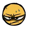 Стикер 17 cursed emoji