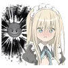 😣 Эмодзи «Служанка» для Telegram