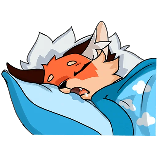 😴 Стикер «Плутовка Без Текста» для Telegram