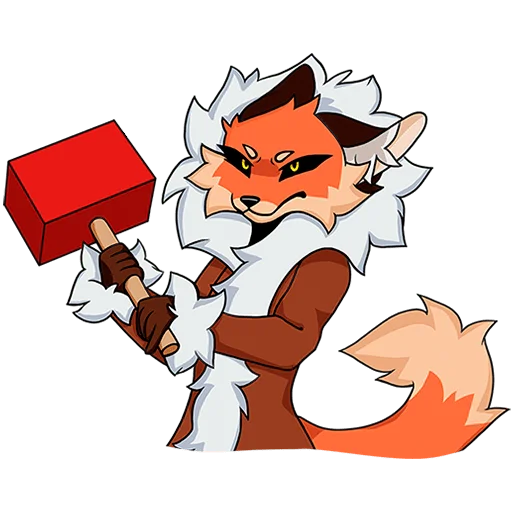 🔨 Стикер «Плутовка Без Текста» для Telegram