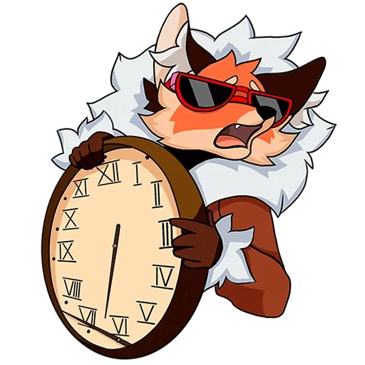 😎 Стикер «Плутовка Без Текста» для Telegram