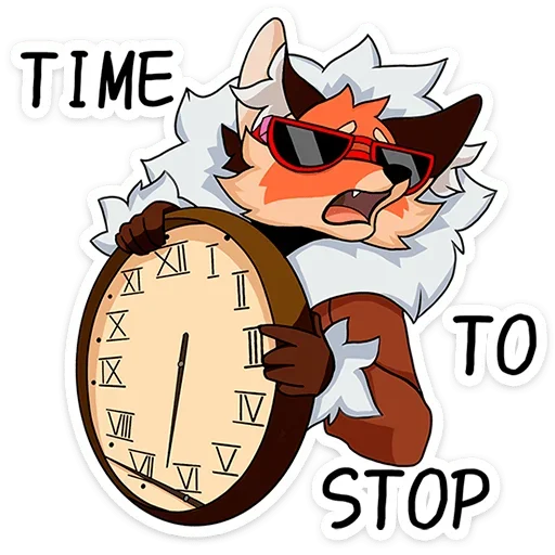 😎 Стикер «Плутовка» для Telegram