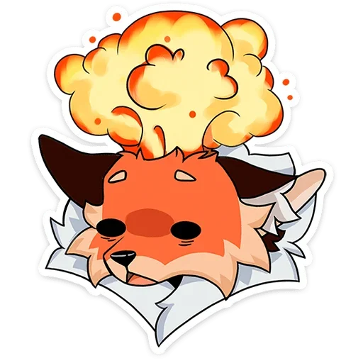 🤯 Стикер «Плутовка» для Telegram