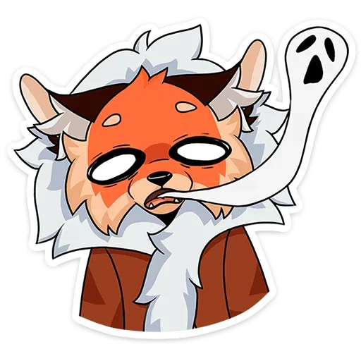 😵 Стикер «Плутовка» для Telegram