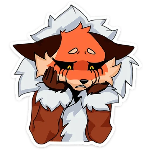 😔 Стикер «Плутовка» для Telegram