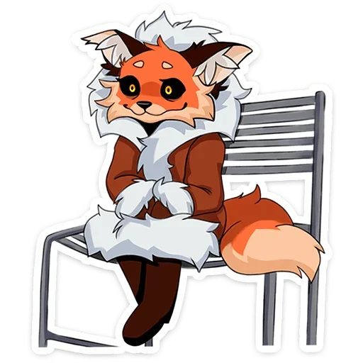 😵‍💫 Стикер «Плутовка» для Telegram