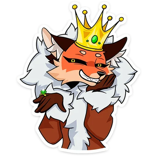 👸 Стикер «Плутовка» для Telegram