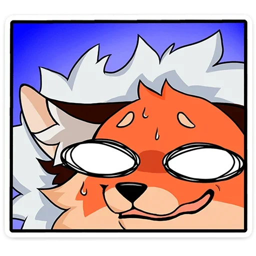 😵‍💫 Стикер «Плутовка» для Telegram