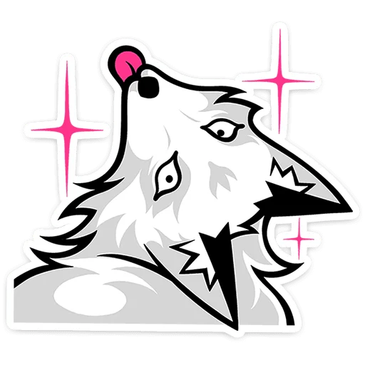 😛 Стикер «Хищный Лис» для Telegram