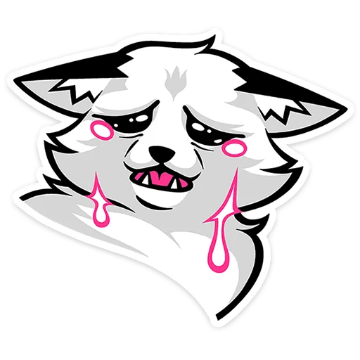 😢 Стикер «Хищный Лис» для Telegram
