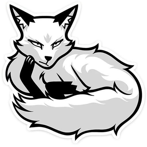 😤 Стикер «Хищный Лис» для Telegram
