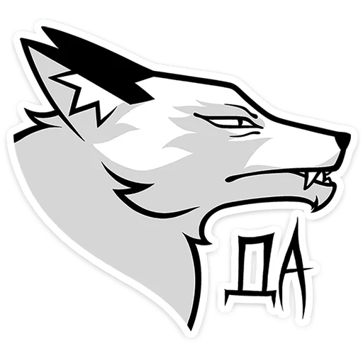 😑 Стикер «Хищный Лис» для Telegram