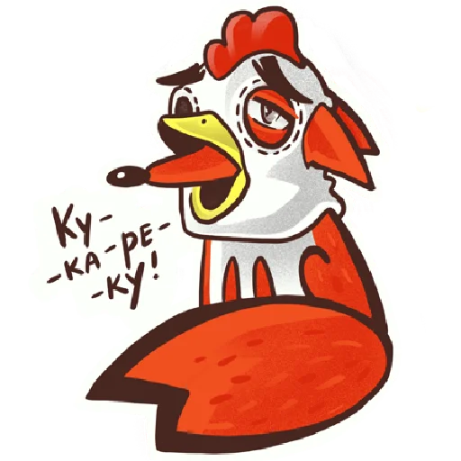 🐔 Стикер «SlyPlan» для Telegram