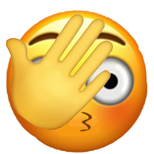 🤦‍♀️ Стикер «Смайлы на все случаи жизни» для Telegram