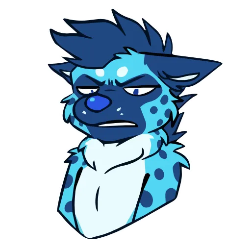🙁 Стикер «SmalHyenaAnimated» для Telegram