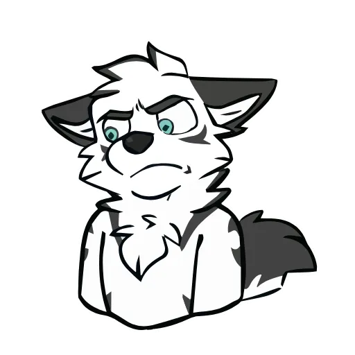 😕 Стикер «SmalHyenaAnimated» для Telegram