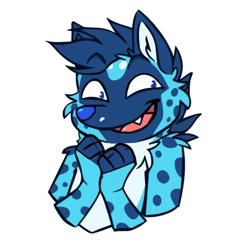 😋 Стикер «SmalHyenaAnimated» для Telegram