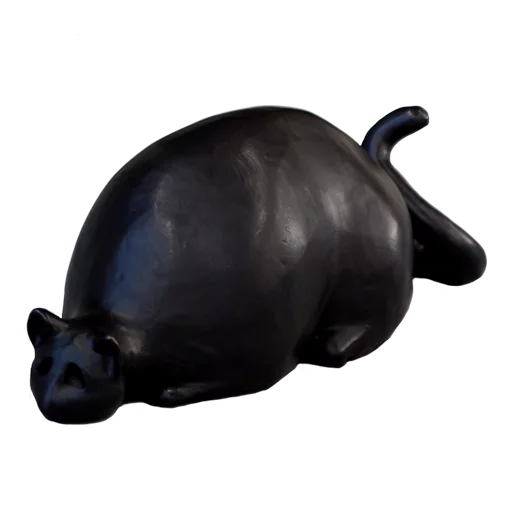 🐈 Стикер «Urs Fischer. Small Axe» для Telegram