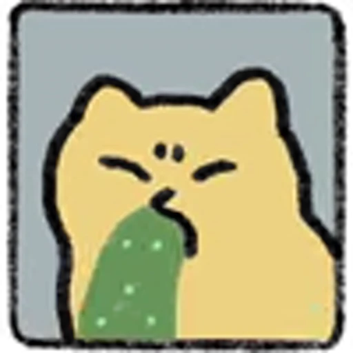 😊 Эмодзи «Мелкий котик» для Telegram