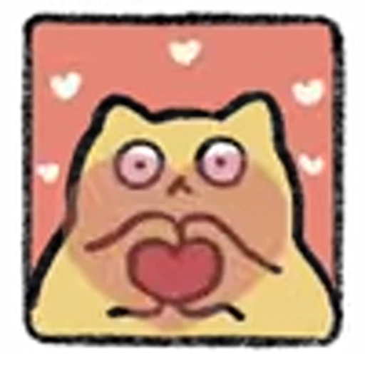 😊 Эмодзи «Мелкий котик» для Telegram